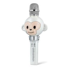 maXlife MX-100 Bluetooth Karaoke mikrofon, bijela