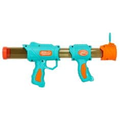 MG Air Popper Nerf 2in1 pištolj s mecima s patronama, plava