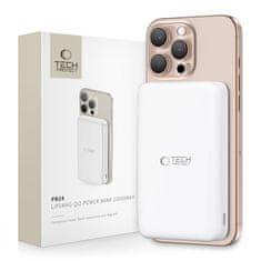 Tech-protect PB24 LifeMag MagSafe Power Bank 10000mAh, bijela
