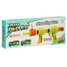 MG Air Popper Nerf 2in1 pištolj s mecima s patronama, plava