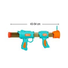 MG Air Popper Nerf 2in1 pištolj s mecima s patronama, plava