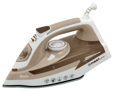 First Austria Željezo brojila željezo s keramičkom pločom 2300W, smeđa-beige boja