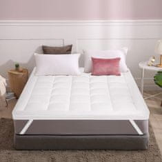 HOME & MARKER® Nadmadrac za bolji san, mekani nadložak protiv bolova u leđima, dodatni sloj za madrac | TOPKNER, 180x200