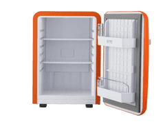 First Austria Hladnjak mini FIRST 34/40L, termoelektrični, narančaste boje