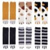 VIVVA® Mekane čarape s motivom mačjih šapa, 3 para, fluffy cozy čarape za ljubitelje mačaka | GATOSOCKS
