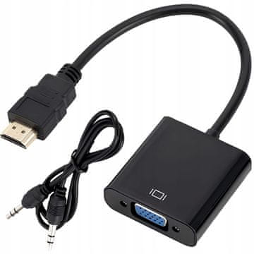 aptel HDMI adapter na VGA D-Sub Full HD 15cm