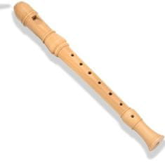 hurtnet Drvena školska flauta 8 rupa 32cm + flauto čišćenje tijela