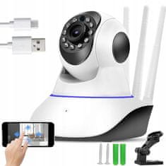 Verkgroup Baby Monitor IP Wifi 2.4g Baby Dadilja sa okretnom video kamerom IR
