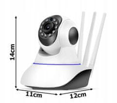 Verkgroup Baby Monitor IP Wifi 2.4g Baby Dadilja sa okretnom video kamerom IR