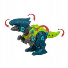 Kruzzel Dinosauri Konstruktivni set s odvijačem baterije 85kos