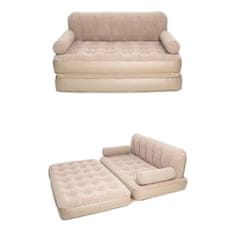 HOME & MARKER® Napuhavajući kauč na sklapanje, višenamjenski zračni ležaj za kampiranje i dom | SOFLINKA