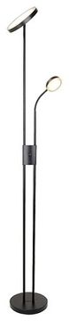 Rabalux Podna lampa 3240 OPHUS LED Dimmable floor lamp LED/18.5W/230V + LED/4.5W black