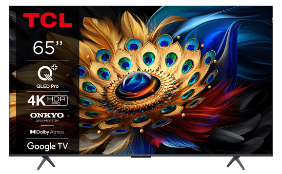 TCL 65C655 4K UHD QLED TV, Google TV