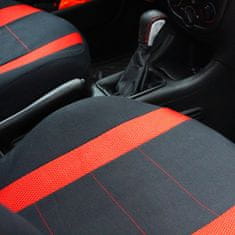 Cappa Univerzalne presvlake za auto ENERGY LIMA crne/crvene