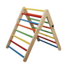 Aga4Kids Dječji drveni trokut za penjanje MR6146