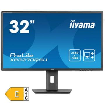 iiyama ProLite XB3270QSU-B1 80cm (31,5") WQHD 2K IPS HDMI/DP zvučnici monitor