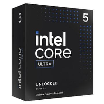 Intel Core Ultra 5 245KF 4,2/5,2 GHz 14-jezgreni 24 MB LGA1851 125/159 W procesor (bez hladnjaka) – BOX verzija