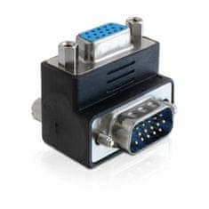 Delock adapter VGA M - VGA Ž kutni 270° 65247