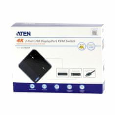 Aten KVM preklopnik 2x1 DisplayPort/USB 4K s kabelima CS782DP