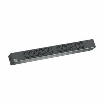 Bachmann razdjelnik stalaka 12xEuro C13 ALU crno/siva 333.616
