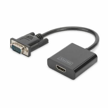 Digitus VGA M-HDMI F+audio adapter DA-70473