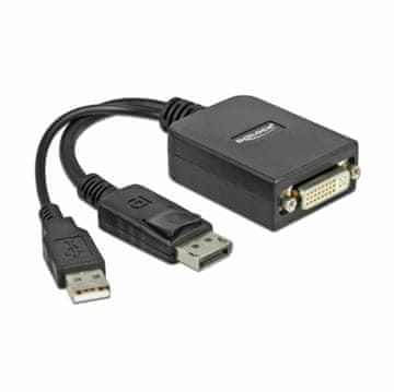 Delock Aktivni adapter DisplayPort-DVI 61855