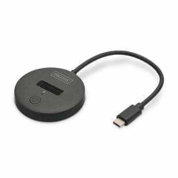 Digitus USB 3.2 Gen2 Type-C čitač diskova za M.2 SATA NVMe PCIe SSD DA-71547