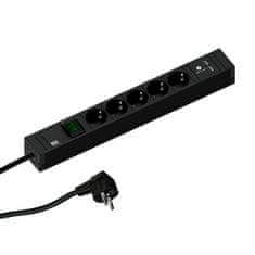 Bachmann razdjelnik za rack 5x220V Connect Line 2x USB A 2m