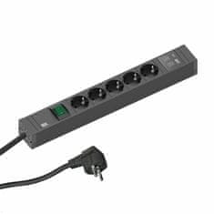 Bachmann razdjelnik za rack 5x220V Connect Line 2x USB A/C 2m