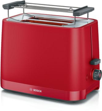 Bosch Bosch TAT 3M124 toster s 2 kriške, 950W - crvena