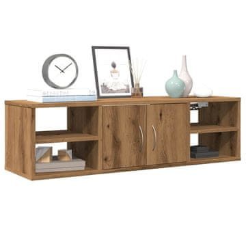 Vidaxl Zidni ormarić Artisan hrast 102x30x29 cm