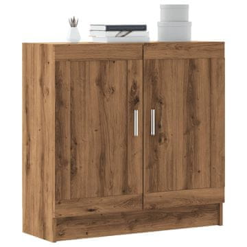 Vidaxl Polica za knjige Artisan hrast 82,5x30,5x80 cm