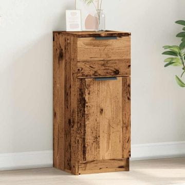Vidaxl Ormarić, Staro drvo, 30x30x70 cm, Materijal na bazi drva