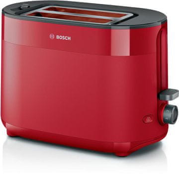 Bosch Bosch TAT2M124 toster, 2 kriške, 950 W, crvena