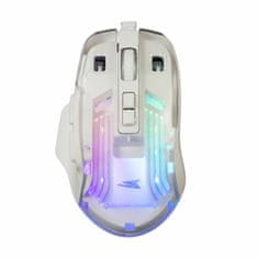 Baracuda miš bijeli BGM-062 ANGLERFISH-W Gaming