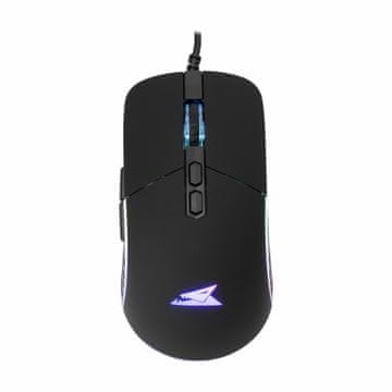 Baracuda miš crni BGM-011 NAUTILUS RGB Gaming