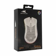 Baracuda miš bijeli BGM-032 CORAL-W Gaming