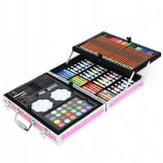 MG Art Suitcase Girl set za slikanje u koferu za djecu 145kom, ružičasta