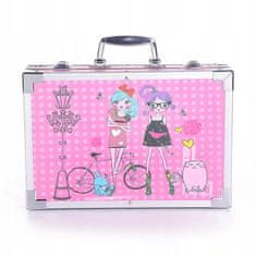 MG Art Suitcase Girl set za slikanje u koferu za djecu 145kom, ružičasta