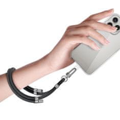 Tech-protect Wrist Strap vezica za mobitel, siva/srebro