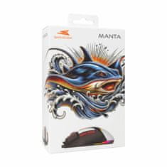 Baracuda miš bijeli BGM-042 MANTA-W Gaming
