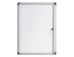 Bi-Office Oglasna vitrina s ključem 12 x A4 magnetna 981 x 940 mm