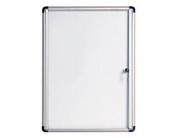 Bi-Office Oglasna vitrina s ključem 12 x A4 magnetna 981 x 940 mm