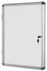 Bi-Office Oglasna vitrina s bravom 1 x A4 magnetska 367 x 280 mm