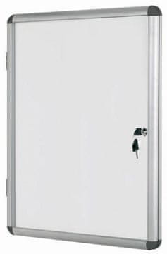 Bi-Office Oglasna vitrina s bravom 1 x A4 magnetska 367 x 280 mm