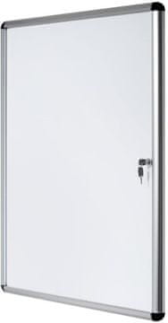 Bi-Office Oglasna vitrina s ključem 16 x A4 magnetna 940 x 1288 mm