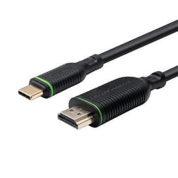 MicroConnect Kabel USB-C na HDMI 2.0, 0,5m 4K60Hz, 18Gbps, 4:4:4