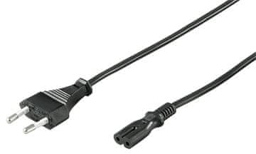 MicroConnect Kabel za napajanje C7, 3m crn