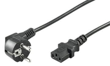 MicroConnect Kabel za napajanje Schuko C13, 5m crn