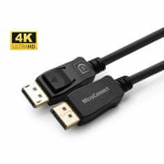 MicroConnect Kabel 4K DisplayPort 1.2, 15m 4K60Hz, 21,6Gbps